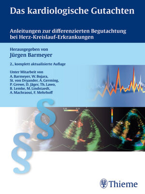 cover image of Das kardiologische Gutachten